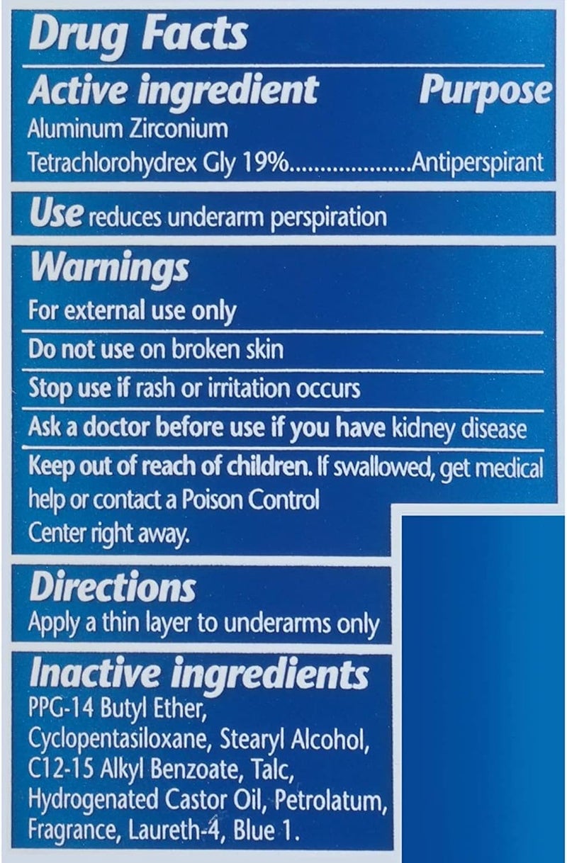 Arrid Extra Extra Dry XX Solid Antiperspirant Deodorant - Cool Shower Scent, 2.6 Ounce (Pack of 3) - Image 4
